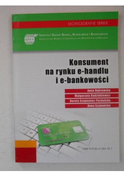 Konsument na rynku e-handlu i e-bankowości