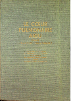 Le coeur pulmonaire aigu dans lembolie pulmonaire