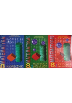 Matematyka, zestaw 3 książek