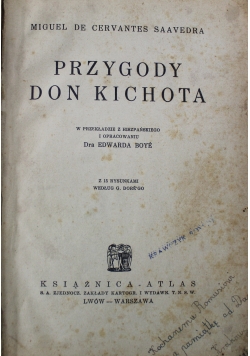 Przygody Don Kichota 1934 r.
