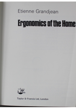 Ergonomics of the Home