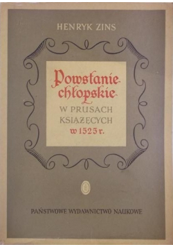 Powstanie chłopskie w Prusach Książęcych w 1525 r
