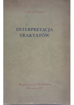 Interpretacja traktatów