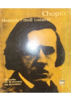Mazurek f-moll (ostatni)
