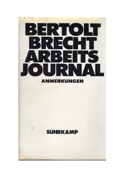 Bertolt Brecht Arbeitsjournal