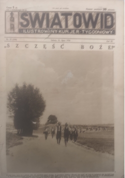 Światowid ilustrowany kurier tygodniowy, nr.31 (104), 1926 r.