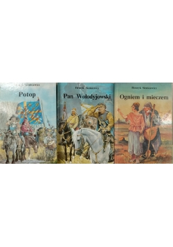 Trylogia, zestaw 3 książek