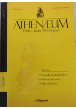 Athenaeum Polskie studia Politologiczne21/2009