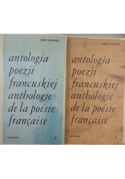 Antologia poezji francuskiej, 2 tomy