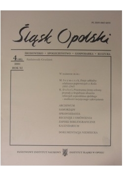 Śląsk Opolski nr. 4 rok XI