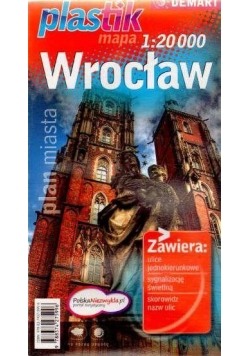 Plan miasta - Wrocław PLASTIK  DEMART