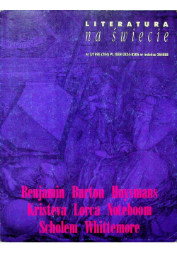 Literatura na Świecie nr 3