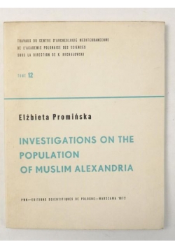 Investigations On The Population Of Muslim Alexandria