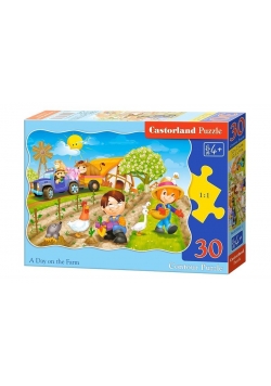 Puzzle 30 Dzień na farmie CASTOR
