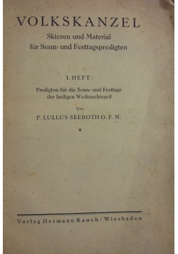 Volkskanzel, 1928r.