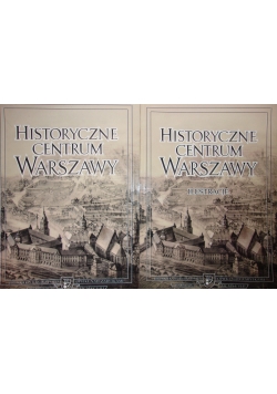 Historyczne centrum Warszawy, zestaw 2 książki