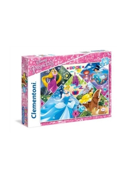 Puzzle SuperColor Księżniczki 60