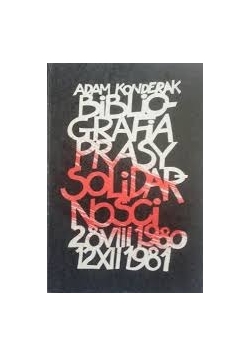 Bibliografia prasy solidarności