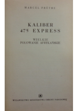 Kaliber 475 express
