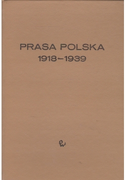 Prasa Polska 1918 1939