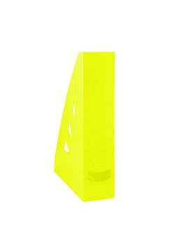 Pojemnik na dokumenty ażurowy A4 żółty Office Products