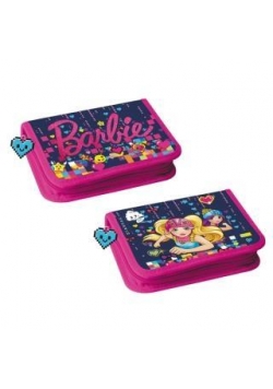 Piórnik bez wyposażenia 2kl Barbie w świecie gier