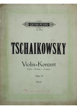 Konzert fur violine und orchester opus 35