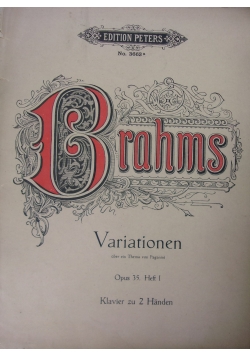 Brahms Variationen
