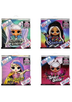 LOL Surprise OMG Movie Magic Doll Asst (4szt)