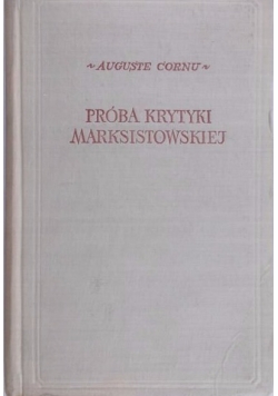 Próba krytyki marksistowskiej