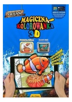 Magiczna kolorowanka 3D - Zwierzęta morskie