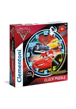 Puzzle Zegar 96 el. Auta 3