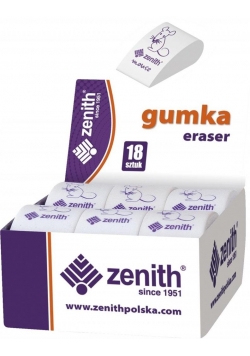 Gumka myszka box (18szt) ZENITH