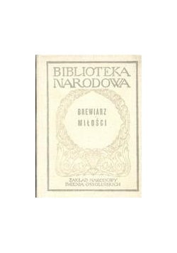 Brewiarz miłości. Antologia liryki staroprowansalskiej
