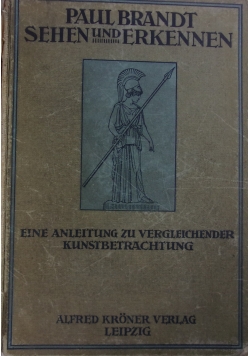 Sehen und Erkennen, ok 1913 r.