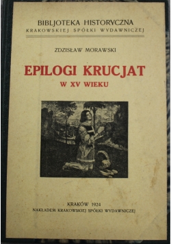 Epilogi krucjat w XV wieku 1924 r.