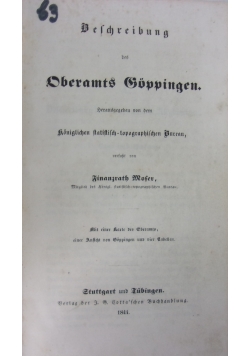 Beschreibung oberamts Goppingen, 1844r
