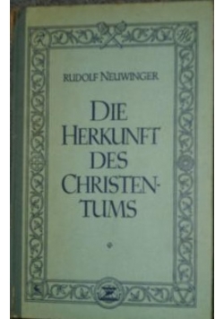 Die Herkunft des Christentums, 1949 r.