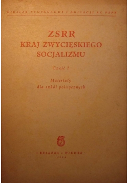 ZSRR Kraj zwycięskiego socjalizmu Część 1