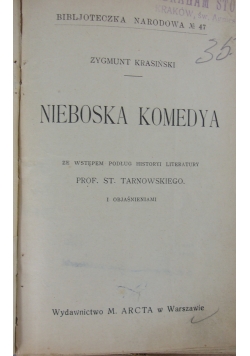 Nieboska komedya 1912 r.