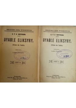 Dyable eliksyry, cz II i III, 1910r