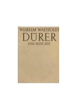 Durer und seine zeit,1936r.