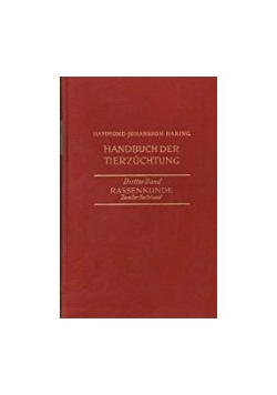 Handbuch Der tierzüchtung