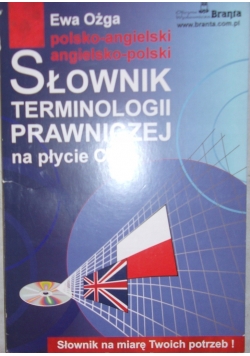 Słownik termologii prawniczej na płycie CD Nowa