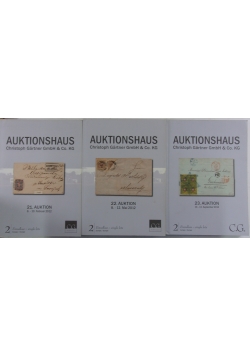 Auktionshaus, 3 książki