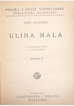 Ulina Mała ,1935 r.