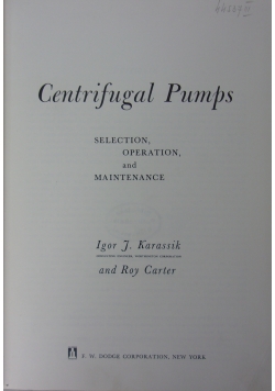 Centrifugal Pumps