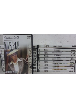 Marple,zestaw dziewiętnastu płyt DVD