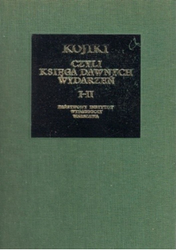 Kojiki czyli księga dawnych wydarzeń tom I i II