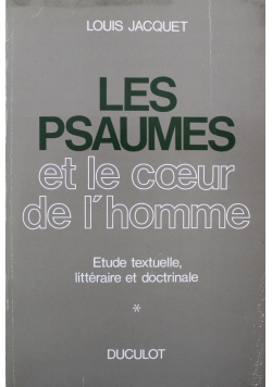 Les Psaumes et le coeur